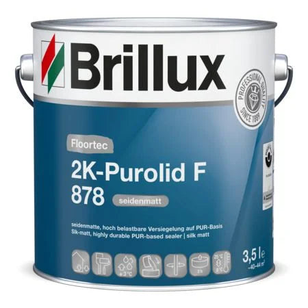 Brillux Floortec 2K-Purolid F 878, 3.5L (Wunschfarbton) – Bodenbeschichtung
