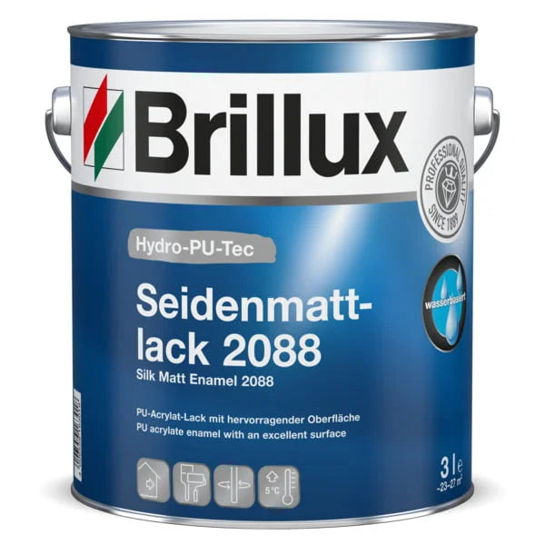 Brillux Hydro-PU-Tec Seidenmattlack 2088