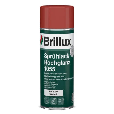 Brillux Sprühlack Hochglanz 1055 RAL 9010 reinweiß 400 ml – Lack
