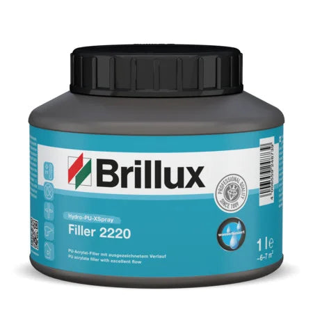 Brillux Hydro-PU-XSpray Filler 2220 matt 1 Liter weiß – Lack