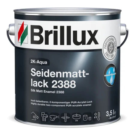 Brillux 2K-Aqua Seidenmattlack 2388 – Lack