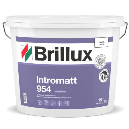 Brillux Intromatt (Malerweiß Extra) 954 Weiß – Innenfarbe