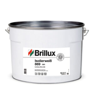 Brillux Isolierweiß 869, weiß in 12,5l Lösemittelhaltige Isolierfarbe